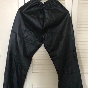 Leather pants